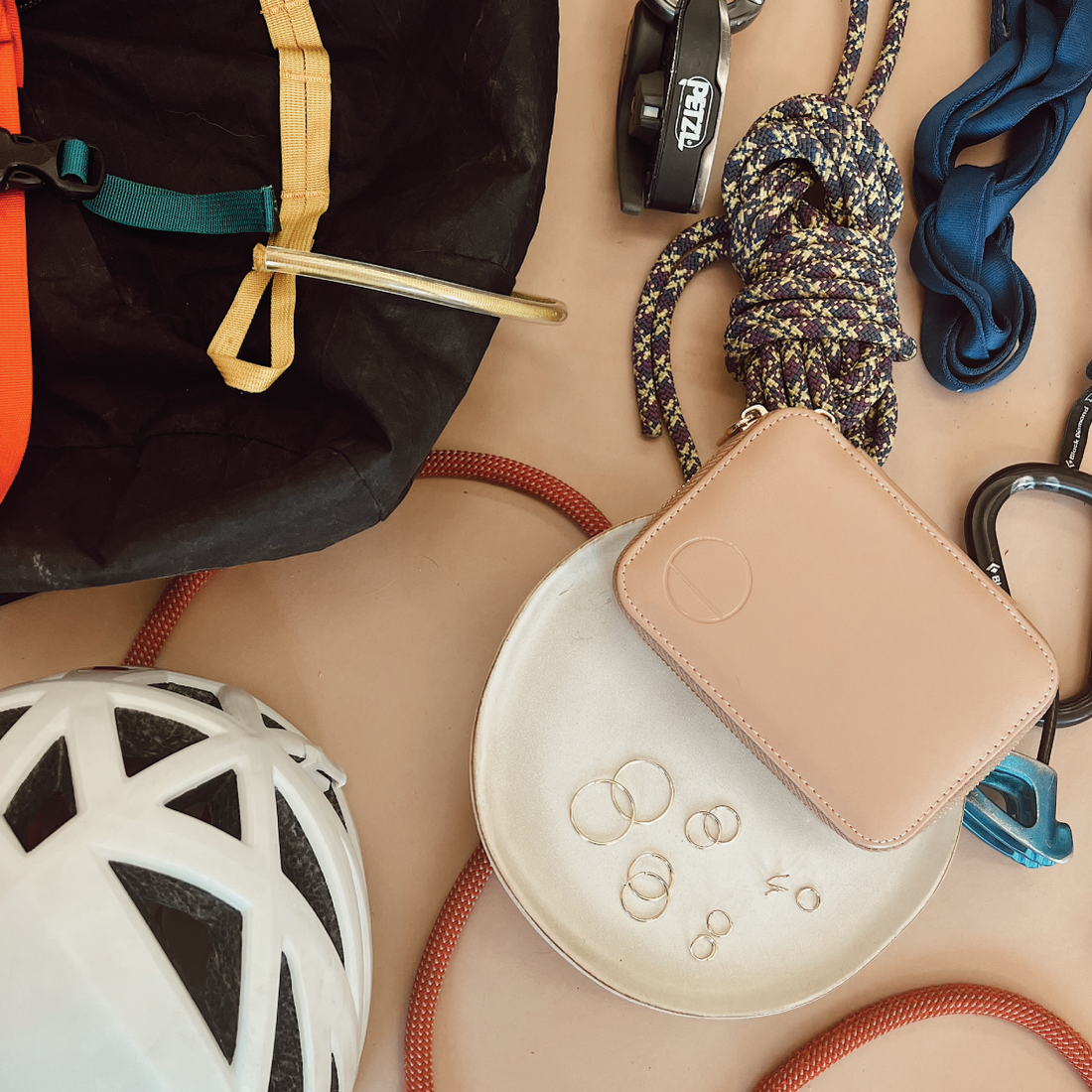 Long lasting jewelry by Hello Adorn, a great option for hiking jewelry or exercise jewelry.