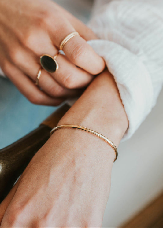 Reflection Bracelet Cuff