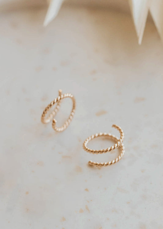 Twisted Tiny Twist Earrings