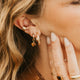 Billie Charms + Bold Hoops