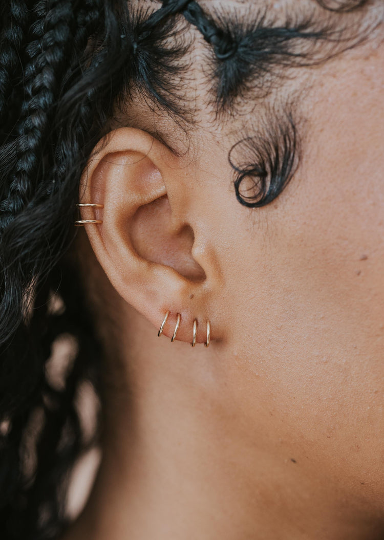 Tiny Twist Earrings