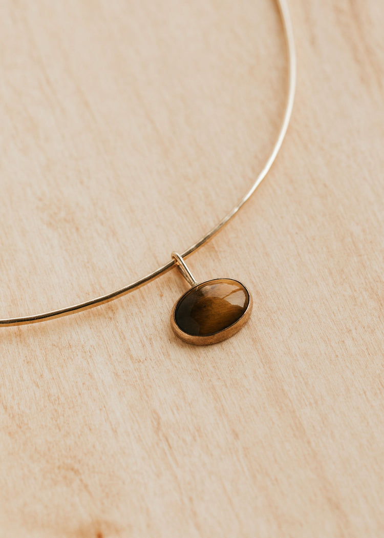 Amber Oval Pendant - Pendant Only