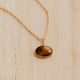 Amber Oval Pendant - Pendant Only