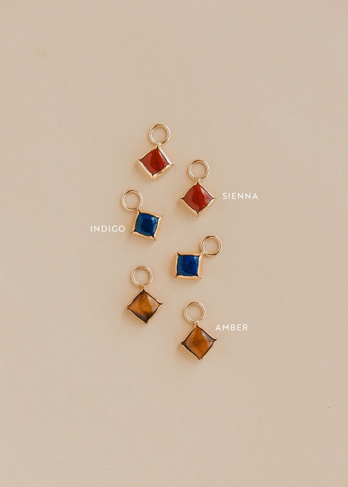 Billie Charms + Bold Hoops