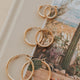 hello adorn bold hoops chunky ear stack with hoops