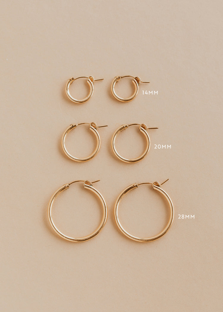 Billie Charms + Bold Hoops