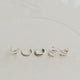 Piercings Optional Earring Set - Silver