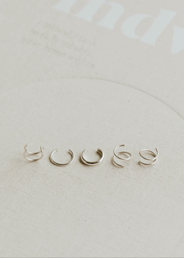 Piercings Optional Earring Bundle - Sterling Silver