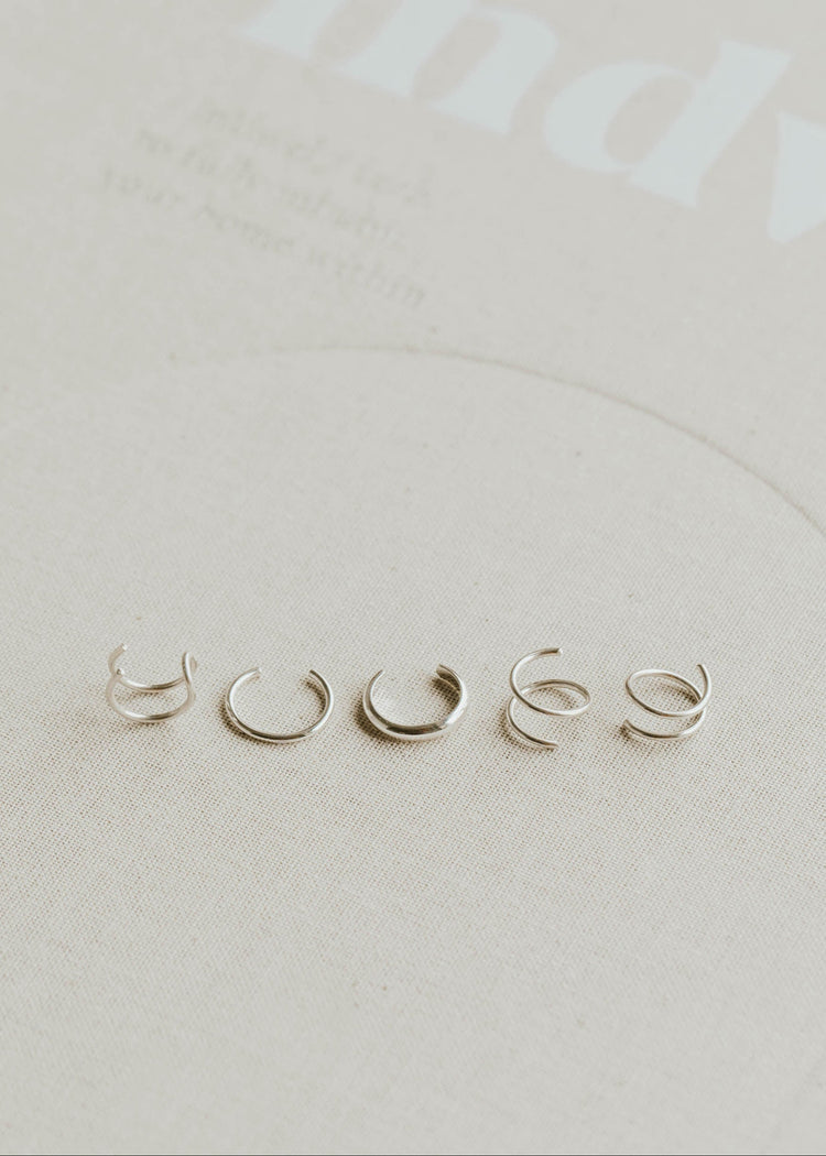 Piercings Optional Earring Bundle - Sterling Silver