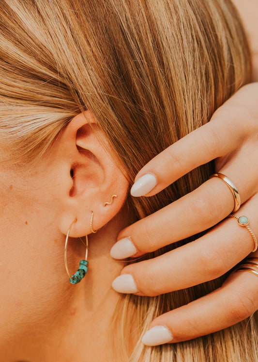 Tiny Wave Ear Climbers