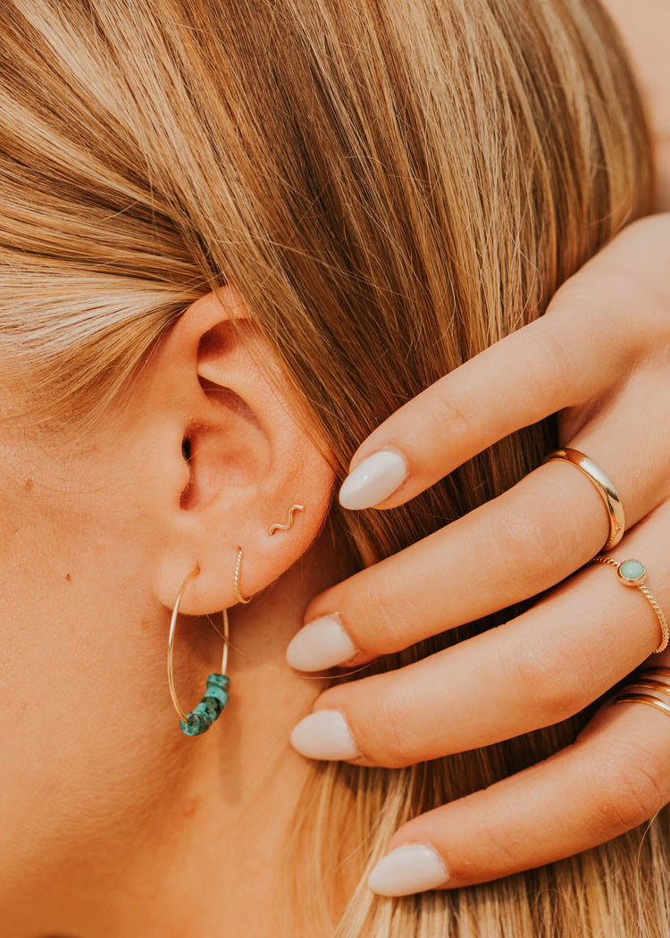 Tiny Wave Ear Climbers