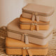 Hello Adorn's jewelry case shown in two sizes and two colors, the smaller is the best jewelry travel case and the larger size is a jewelry storage case.