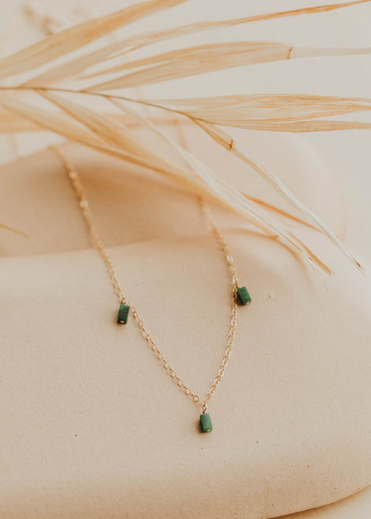 Moss Gemma Trio Necklace