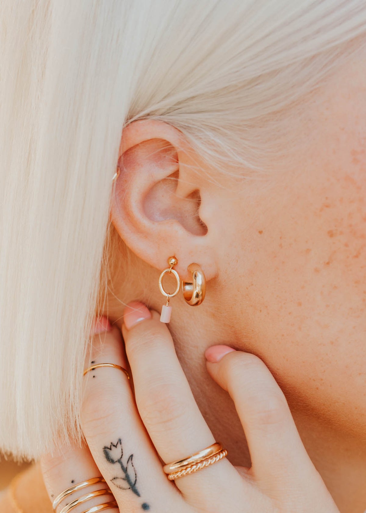 Baby Dome Hoops