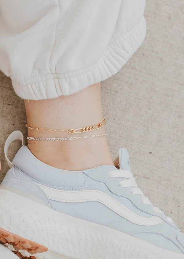 Patchwork Anklet
