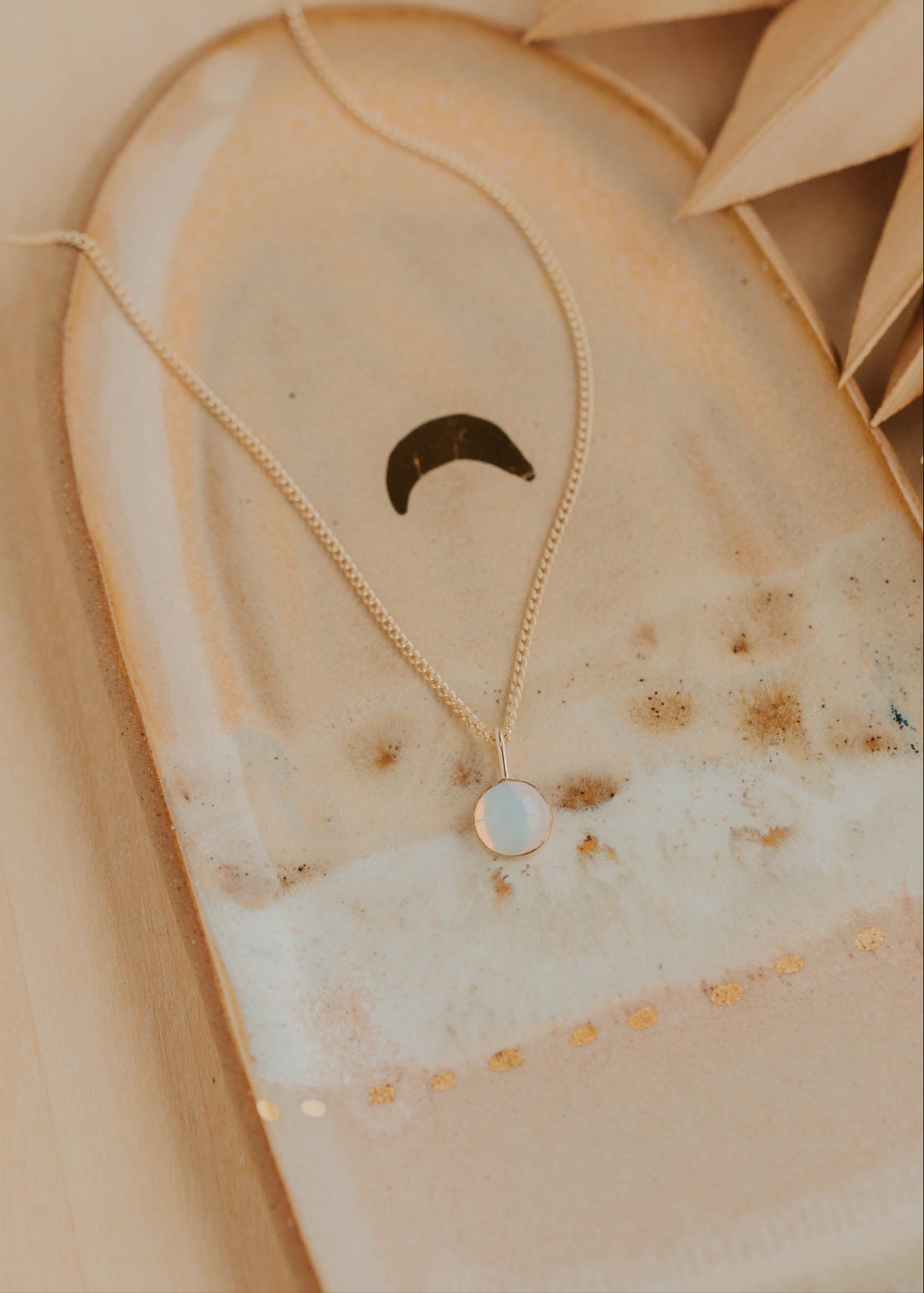 Moonbeam Pendant Necklace