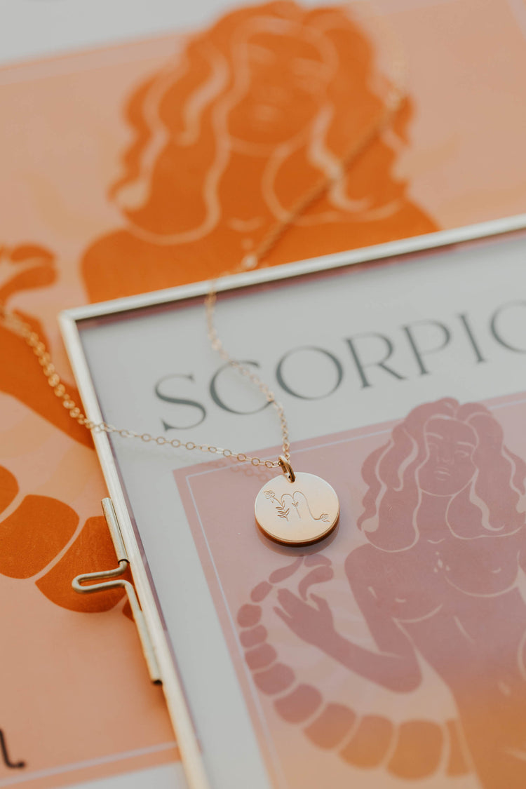 Scorpio In Bloom Necklace