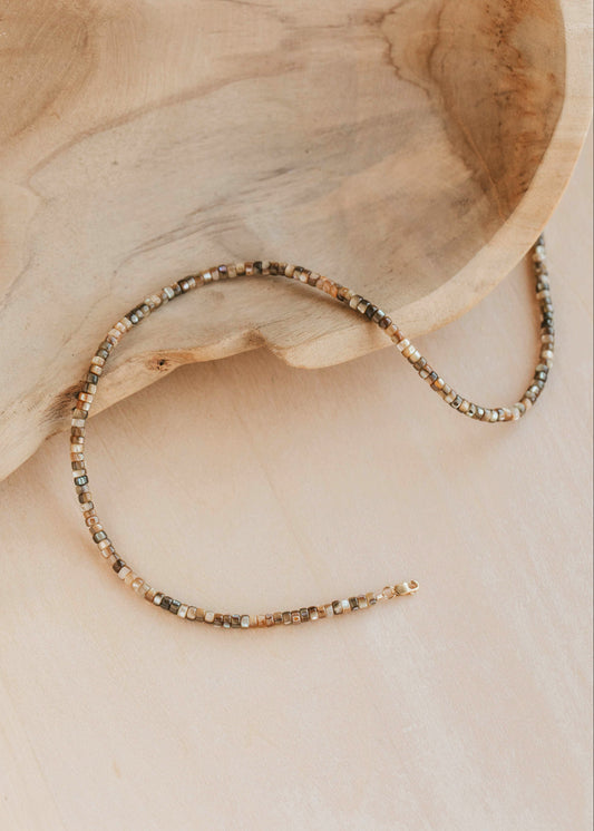 Sand Beaded Necklace