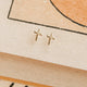 Tiny Cross Studs