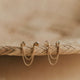 Demi Double Swing Studs