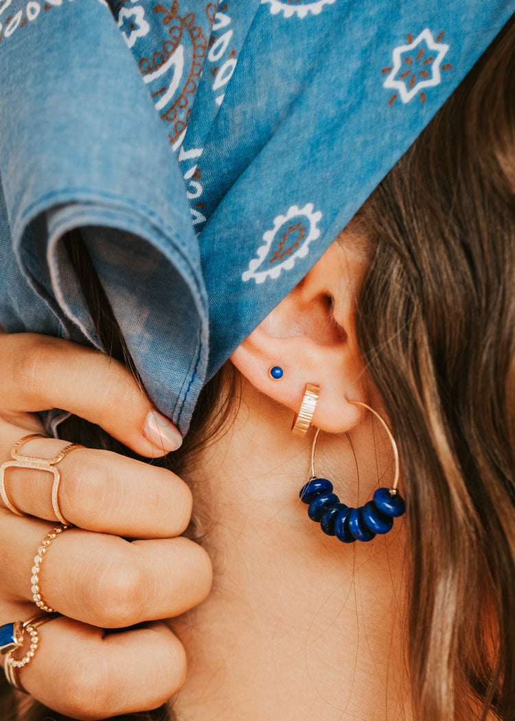 Indigo Studs
