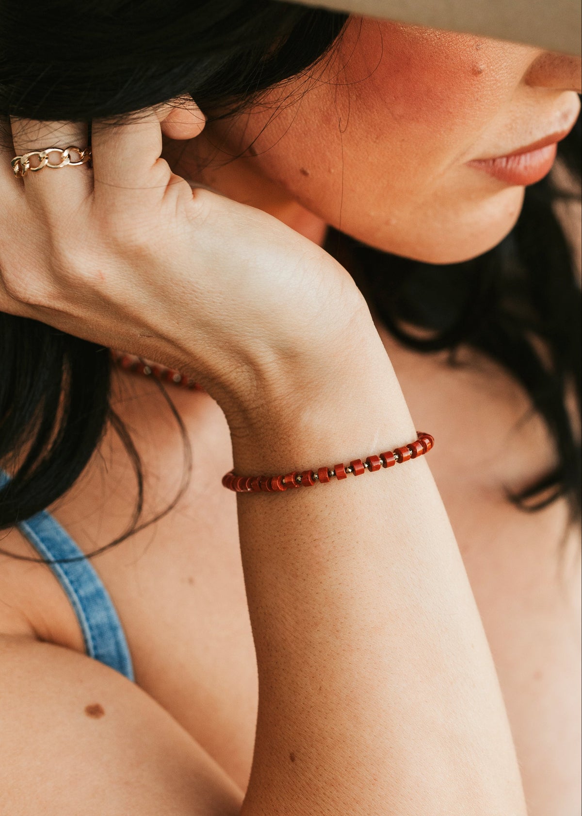 Clementine Beaded Bracelet
