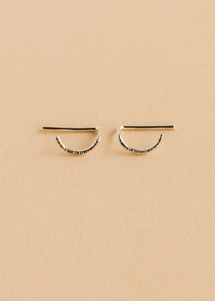 Tiny Curve Ear Climbers