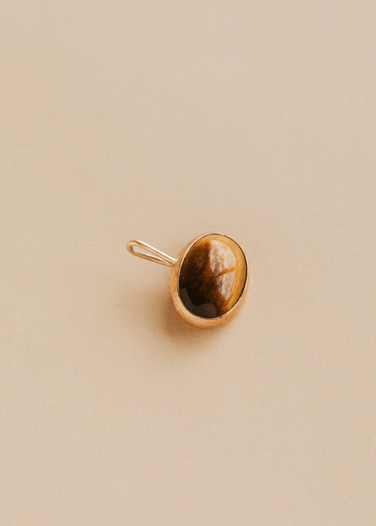 Amber Oval Pendant - Pendant Only