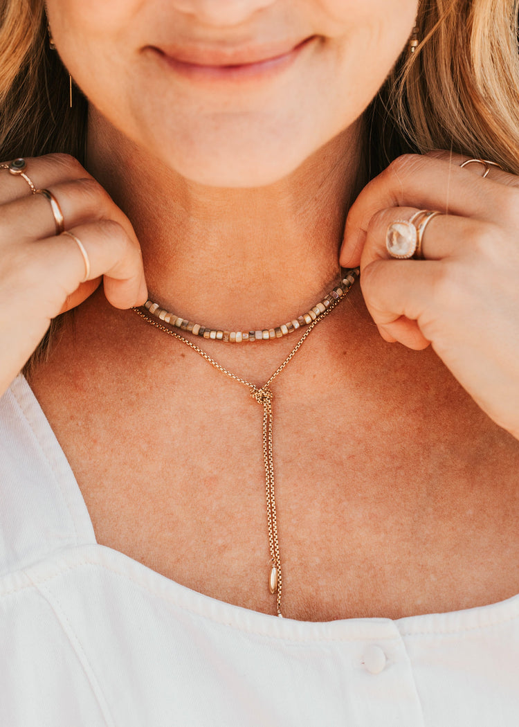 Sand Beaded Necklace