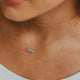 Seafoam Gemma Necklace