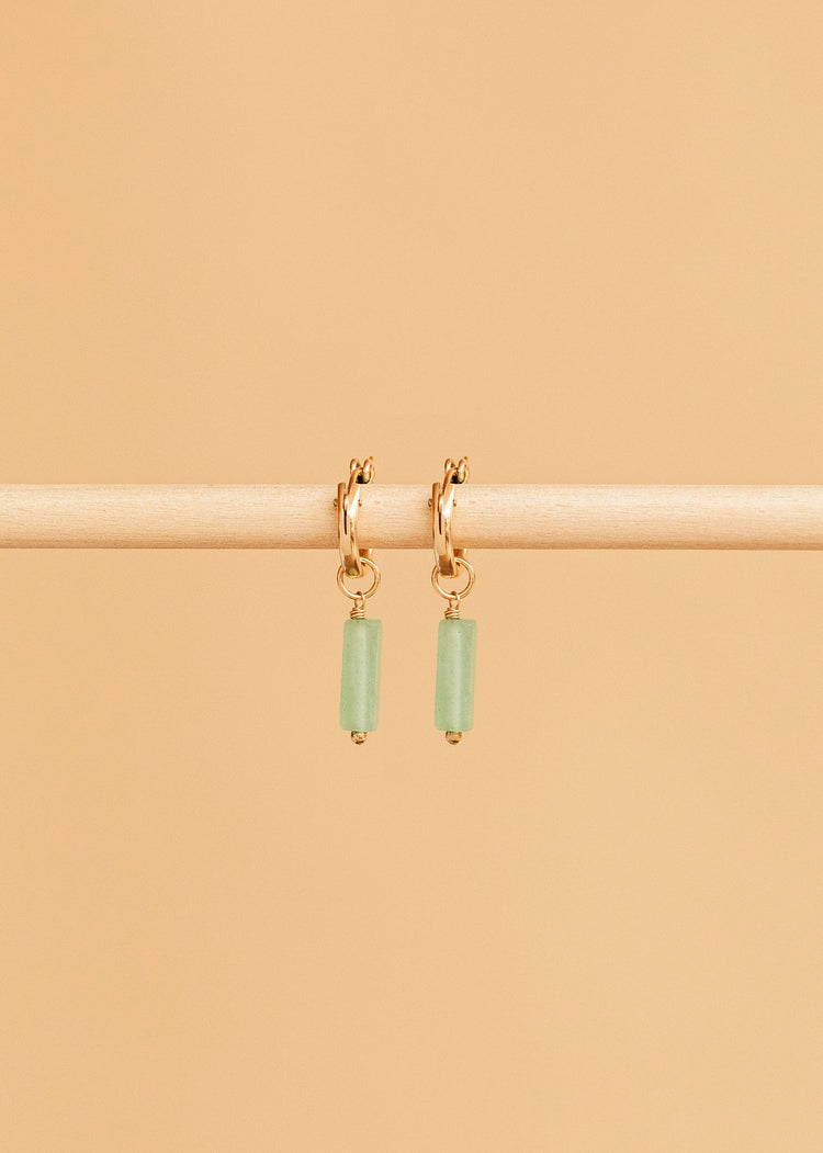 Seafoam Gemma Charms