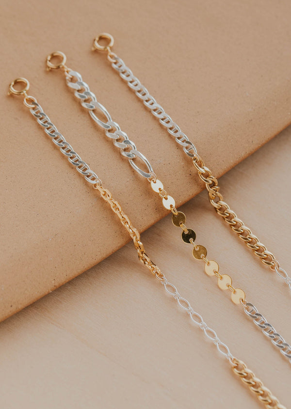 Patchwork Anklet