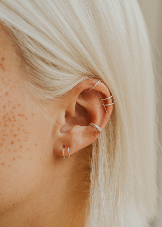 Piercings Optional Earring Bundle - Sterling Silver