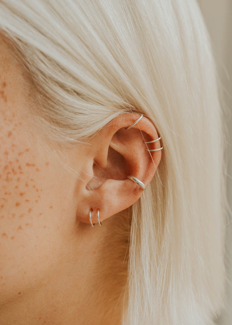 Piercings Optional Earring Bundle - Sterling Silver