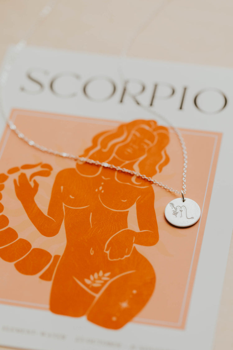 Scorpio In Bloom Necklace