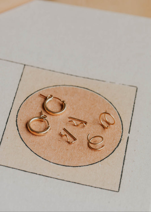 Hello Favorites Earring Bundle - 14kt Gold Fill