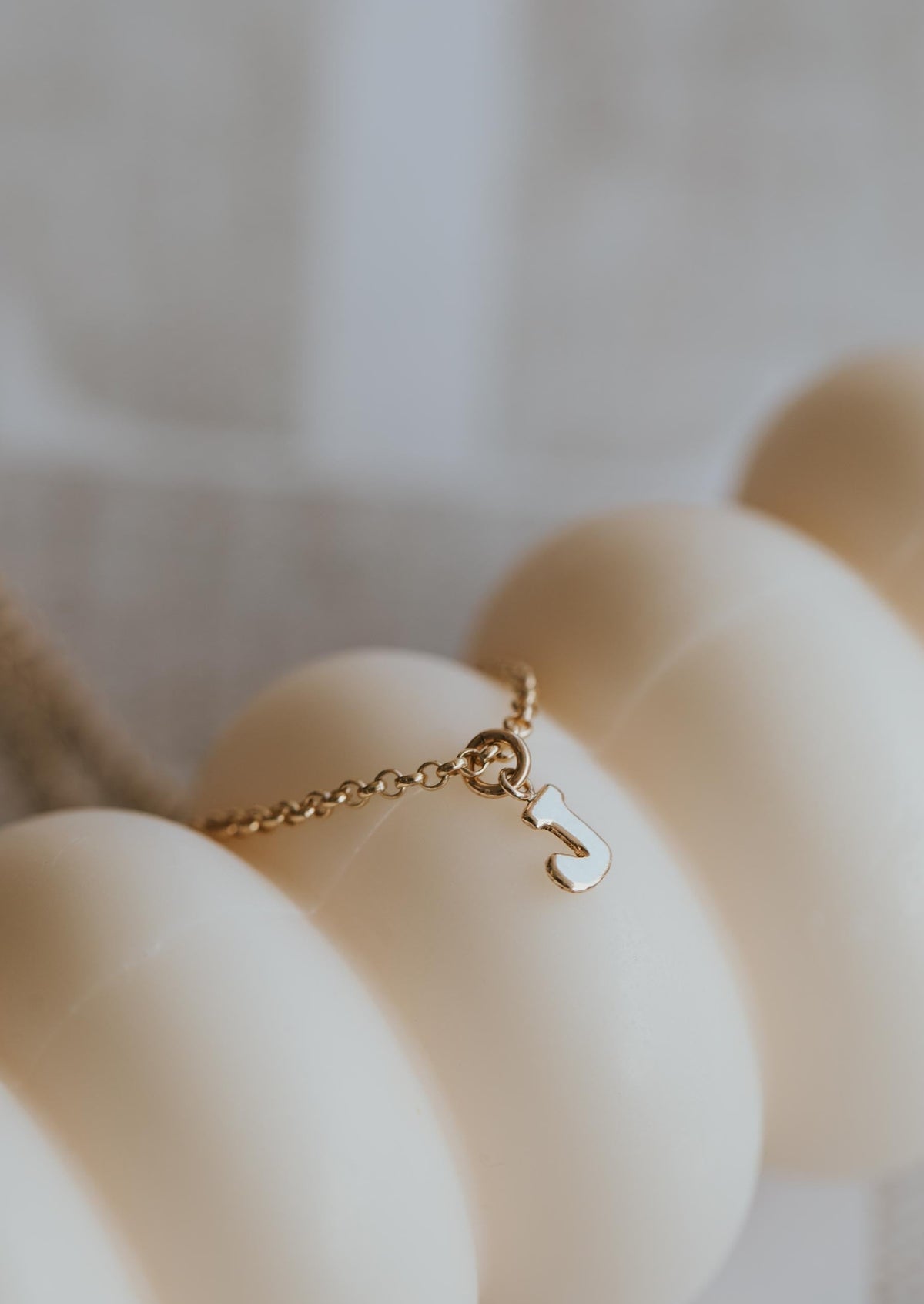 Birdie Initial Necklace